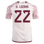 Hirving Lozano #22 Mexico Away Jersey World Cup 2022 Hirving Lozano #22 Mexico Away Jersey World Cup 2022