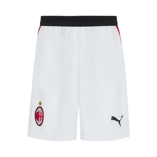 Kid's Milan 2026/27 Home Shorts - White