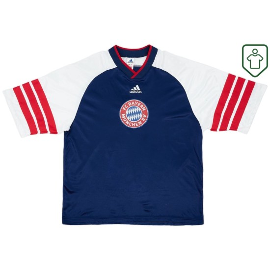 Men's Bayern Munich 1998/99 Retro Shirt - Blue Men's Bayern Munich 1998/99 Retro Shirt - Blue