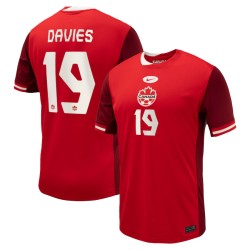 Women's DAVIES Canada 2024 Home Shirt Women's DAVIES Canada 2024 Home Shirt