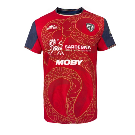 Kid's Cagliari Calcio 2024/25 Special Shirt Kid's Cagliari Calcio 2024/25 Special Shirt