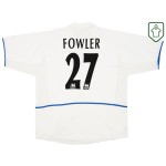 Men's Leeds United 2002/03 Home Retro Shirt Fowler #27 Men's Leeds United 2002/03 Home Retro Shirt Fowler #27