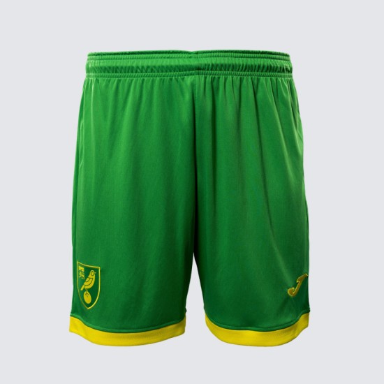 Men's Norwich City 2025/26 Home Shorts Men's Norwich City 2025/26 Home Shorts
