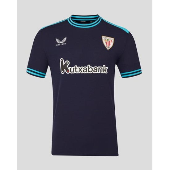 Men's Athletic Bilbao 2025/26 Away Shirt Men's Athletic Bilbao 2025/26 Away Shirt