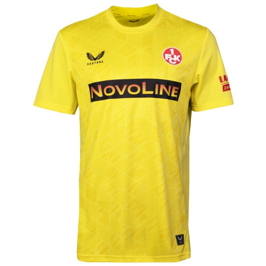 Men's 1. FC Kaiserslautern 2025/26 Goalkeeper Shirt - Yellow Men's 1. FC Kaiserslautern 2025/26 Goalkeeper Shirt - Yellow