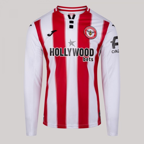 Women's Brentford 2025/26 Home Long Sleeve Shirt