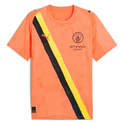 Men's Manchester City 2025/26 KidSuper Shirt - Orange