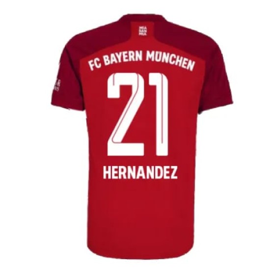 Kid's L.HERNANDEZ Bayern Munich 2021/22 Home Shirt Kid's L.HERNANDEZ Bayern Munich 2021/22 Home Shirt