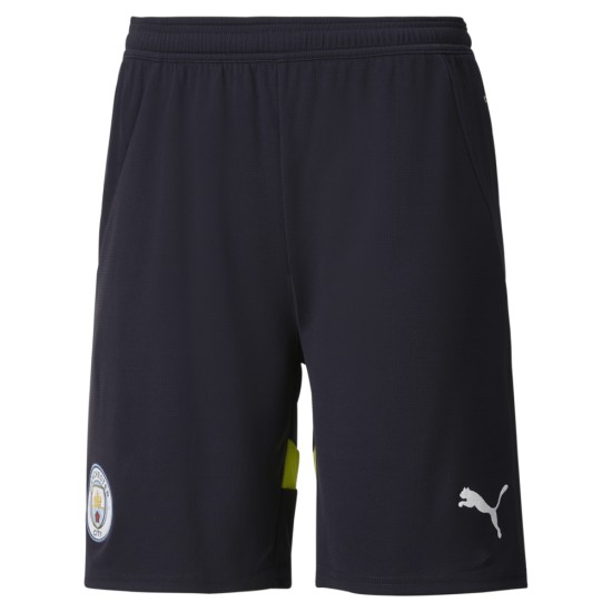 Men's Manchester City 2024/25 Home Shorts - Black Men's Manchester City 2024/25 Home Shorts - Black