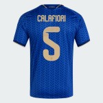 Women's Italy 2026 Home Authentic World Cup Shirt CALAFIORI #5 Women's Italy 2026 Home Authentic World Cup Shirt CALAFIORI #5