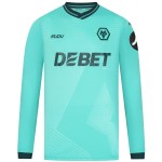 Men's Wolverhampton Wanderers 2025/26 Away Long Sleeve Shirt Men's Wolverhampton Wanderers 2025/26 Away Long Sleeve Shirt