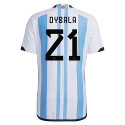 Paulo Dybala #21 Argentina Home Jersey World Cup 2022