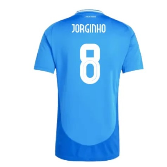 Men's JORGINHO Italy 2024/25 Home Shirt Men's JORGINHO Italy 2024/25 Home Shirt