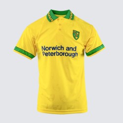Men's Norwich City 1994/96 Home Retro Shirt