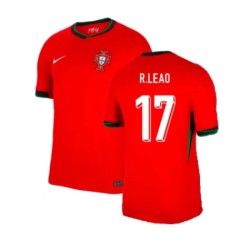 Men's R.LEAO Portugal 2024/25 Home Shirt Men's R.LEAO Portugal 2024/25 Home Shirt