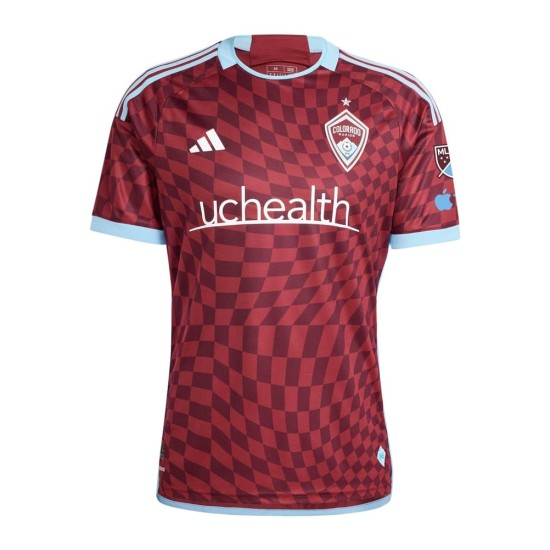 Men's Colorado Rapids 2025 Home Shirt Men's Colorado Rapids 2025 Home Shirt