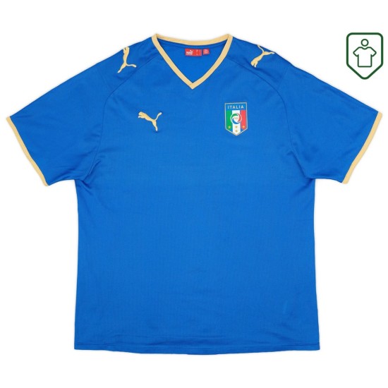 Men's Italy 2007/08 Home Retro Shirt