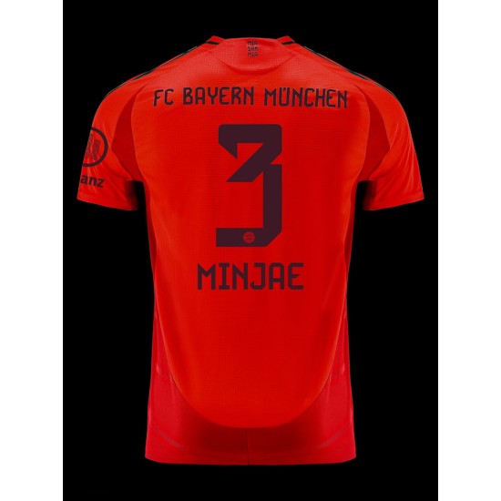 Kid's MINJAE Bayern Munich 2024/25 Home Shirt Kid's MINJAE Bayern Munich 2024/25 Home Shirt