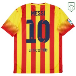 Men's FC Barcelona 2013/15 Away Retro Shirt Messi #10