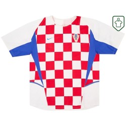 Men's Croatia 2002/04 Home Retro Shirt Men's Croatia 2002/04 Home Retro Shirt