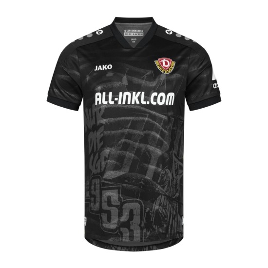 Men's Dynamo Dresden 2025/26 Away Shirt - Black