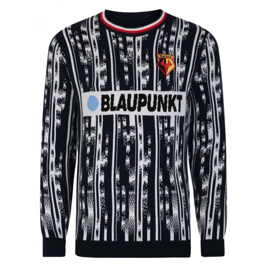 Kid's Watford 1993/95 Away Retro Long Sleeve Shirt Kid's Watford 1993/95 Away Retro Long Sleeve Shirt