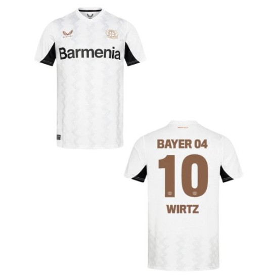 Men's Bayer 04 Leverkusen 2024/25 Away Shirt - WIRTZ 10 Men's Bayer 04 Leverkusen 2024/25 Away Shirt - WIRTZ 10
