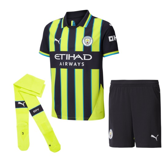 Kid's Manchester City 2024/25 Away Kit Kid's Manchester City 2024/25 Away Kit