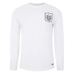 Men's Fulham 1966/67 Home Retro Long Sleeve Shirt #2