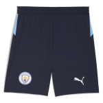 Men's Manchester City 2025/26 Home Shorts - Black