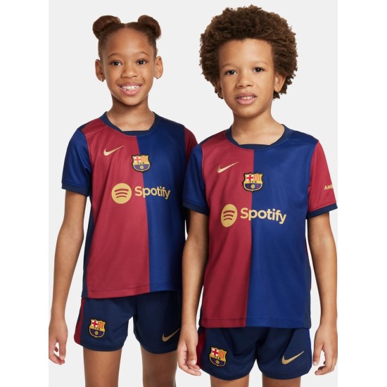 Kid's FC Barcelona 2024/25 Home Kit Kid's FC Barcelona 2024/25 Home Kit