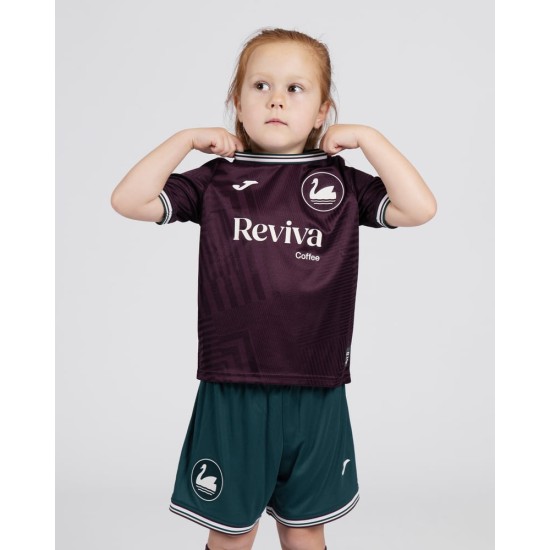 Kid's Swansea City 2025/26 Away Kit Kid's Swansea City 2025/26 Away Kit