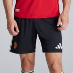 Women's Manchester United 2025/26 Home Shorts - Black Women's Manchester United 2025/26 Home Shorts - Black