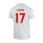 Cyle Larin #17 Canada Away Jersey World Cup 2022