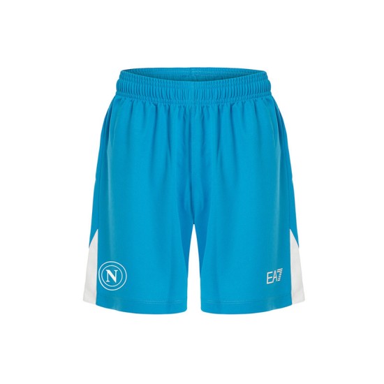 Men's Napoli 2024/25 Home Shorts - Sky Blue Men's Napoli 2024/25 Home Shorts - Sky Blue