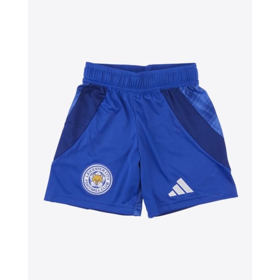 Kid's Leicester City 2024/25 Home Shorts