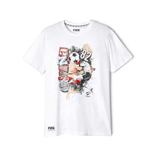 Women's Spain 82 Retro Classics Paint Shirt Women's Spain 82 Retro Classics Paint Shirt