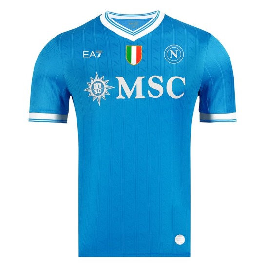Kid's Napoli 2025/26 Home Euro Shirt