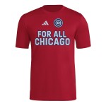 Kid's Chicago Fire 2025 Third Hook AEROREADY Shirt