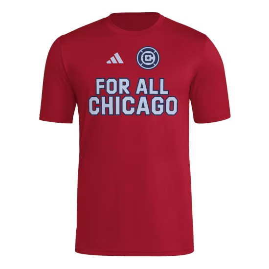 Kid's Chicago Fire 2025 Third Hook AEROREADY Shirt