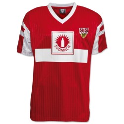 VfB Stuttgart 1992 Third Championship Shirt - Red