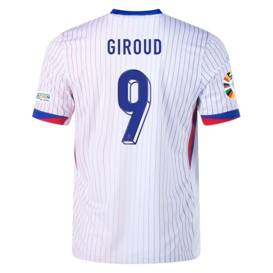 Olivier Giroud #9 France Away Jersey EURO 2024