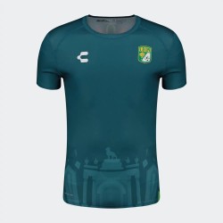 Kid's Club León 2024/25 Third Prematch Shirt - Green Kid's Club León 2024/25 Third Prematch Shirt - Green