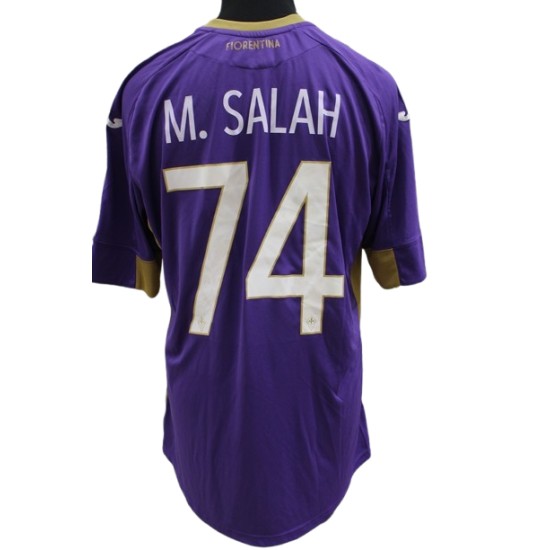 Men's M.SALAH Fiorentina 2014/15 Home Shirt Men's M.SALAH Fiorentina 2014/15 Home Shirt
