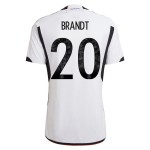 Julian Brandt #20 Germany Home Jersey World Cup 2022 Julian Brandt #20 Germany Home Jersey World Cup 2022