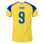 Women's Sweden 2026 Home Authentic World Cup Shirt ISAK #9 Women's Sweden 2026 Home Authentic World Cup Shirt ISAK #9