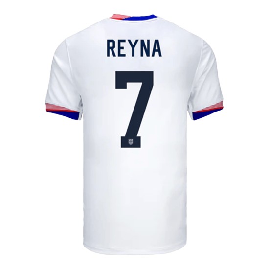 Giovanni Reyna #7 USMNT Home Jersey Copa America 2024