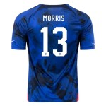 Jordan Morris #13 USMNT Away Jersey World Cup 2022