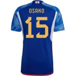 Yuya Osako #15 Japan Home Jersey World Cup 2022 Yuya Osako #15 Japan Home Jersey World Cup 2022