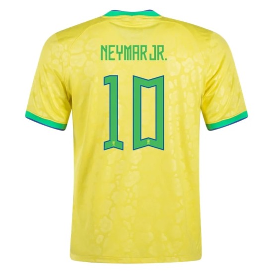 Neymar #10 Brazil Home Jersey World Cup 2022 Neymar #10 Brazil Home Jersey World Cup 2022